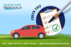 Quick Car Removal Vehicle Selling Checklist